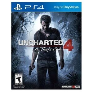 PS4 Uncharted 4: A Thief's End PlayStation 4 video game